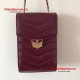 Chanel A81226-4 Chevron Medal Mini Clutch with Chain
