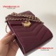 Chanel A81226-4 Chevron Medal Mini Clutch with Chain