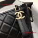 Chanel A91810-11 Gabrielle Aged Calfskin Small Hobo Bag