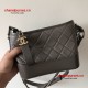 Chanel A91810-12 Gabrielle Aged Calfskin Small Hobo Bag