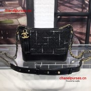 Chanel A91810-13 Tweed Gabrielle Small Hobo Bag