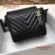 Chanel A91810-2 Gabrielle Small Chevron Hobo Bag