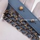 Chanel A91810-17 Gabrielle Small Hobo Bag in Goatskin
