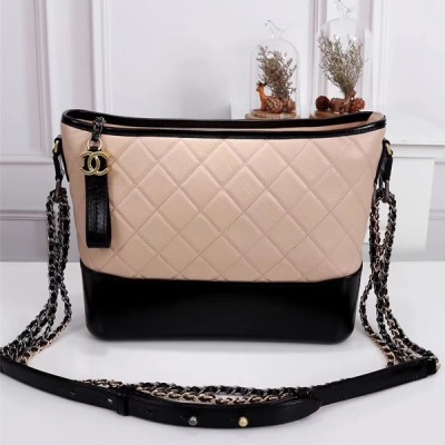 Chanel A93824-19 Gabrielle Aged Calfskin Hobo Bag