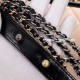 Chanel A93824-19 Gabrielle Aged Calfskin Hobo Bag