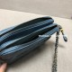 Chanel A94505-1 Gabrielle Clutch With Chain