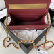 AP2945 Chanel Mini Handle Clutch With Chain