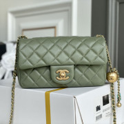 AS1787 Flap Bag With Charm (Authentic Quality)