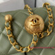 AS1787 Flap Bag With Charm