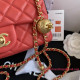 AS1787 Flap Bag With Charm