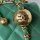 AS1787 Flap Bag With Charm