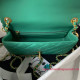 AS1787 Flap Bag With Charm