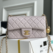 AS1787 Flap Bag With Charm (Authentic Quality)