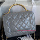 AS2179 Vanity Case With Woven Chain Handle