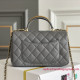 AS2431 Chanel Mini Flap Bag with Top Handle (Authentic Quality)