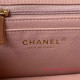 AS2431 Chanel Mini Flap Bag with Top Handle