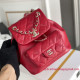AS2908 Chanel Small Backpack in Shiny Calfskin (Authentic Quality)