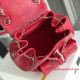 AS2908 Chanel Small Backpack in Shiny Calfskin (Authentic Quality)