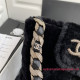 AS2257 Small Shearling Lambskin Bucket Bag