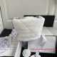 AS2257 Small Shearling Lambskin Bucket Bag