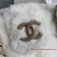 AS2257 Small Shearling Lambskin Bucket Bag