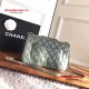 Chanel A57028-2 Coco Vintage Flap Bag Olive Lambskin