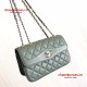 Chanel A57028-2 Coco Vintage Flap Bag Olive Lambskin