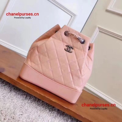 Chanel A94485-7 Gabrielle Small Backpack in Pink Calfskin