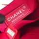 Chanel A94485-16 Gabrielle Small Backpack in White/Black Calfskin