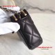 Chanel 88631 WOC Black Lambskin with Silver Hardware