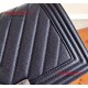 Chanel 92058 Le Boy 25cm Medium Bag Black Chevron Caviar RHD