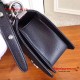 Chanel 92058 Le Boy 25cm Medium Bag Black Chevron Caviar RHD