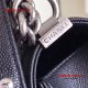 Chanel 92058 Le Boy 25cm Medium Bag Black Chevron Caviar RHD