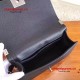 Chanel 92058 Le Boy 25cm Medium Bag Black Chevron Caviar RHD