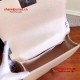 Chanel 92058 Le Boy 25cm Medium Bag Champagne Chevron Caviar RHD