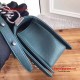 Chanel 92058 Le Boy 25cm Medium Bag Cobalt Chevron Caviar RHD