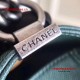 Chanel 92058 Le Boy 25cm Medium Bag Cobalt Chevron Caviar RHD
