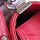 Chanel 92058 Le Boy 25cm Medium Bag Red Chevron Caviar RHD