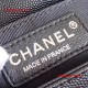 Chanel 92059 Le Boy 20cm Small Chevron Bag Black Caviar RHD