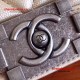 Chanel 92059 Le Boy 20cm Small Chevron Bag Champagne Caviar RHD