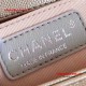 Chanel 92059 Le Boy 20cm Small Chevron Bag Champagne Caviar RHD