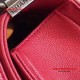 Chanel 92059 Le Boy 20cm Small Chevron Bag Red Caviar RHD