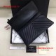 Chanel 9809 Boy Chevron Clutch Black Lambskin with RHD
