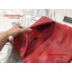 Chanel 9809 Quilted Clutch Red Lambskin SHD