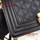 Chanel Small Boy Flap in Black Caviar Aged BHW A67085