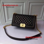 Chanel A67086-42 Black Lambskin Ghd