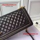 Chanel A67086-42 Black Lambskin Ghd