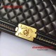 Chanel A67086-42 Black Lambskin Ghd