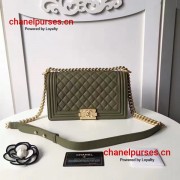 Chanel A67086-43 Darkgreen Caviar Ghd