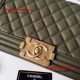 Chanel A67086-43 Darkgreen Caviar Ghd